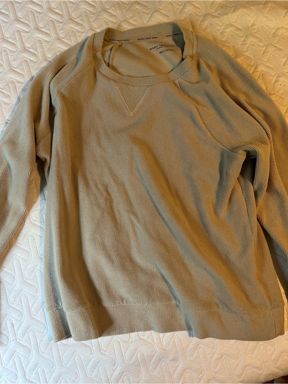 Marc New York Men's Crewneck Sweater - Tan